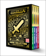 Book cover for Minecraft: Guide Collection 4-Book Boxed Set (Updated): Survival (Updated), Creative (Updated), Redstone (Updated), Combat