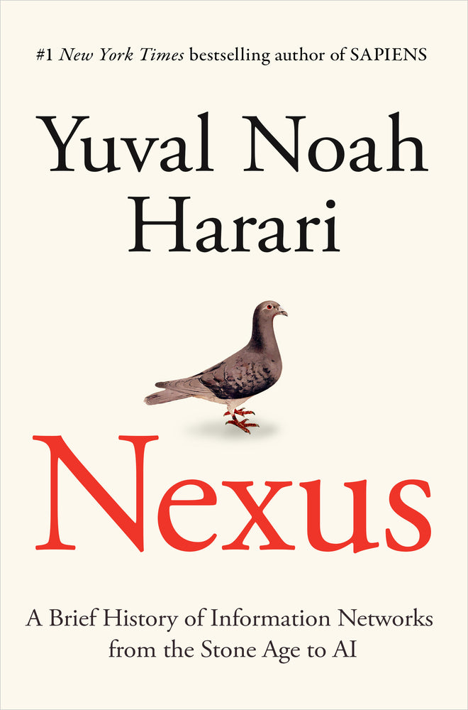 Book cover for Nexus: A Brief History of Information Networks from the Stone Age to AI