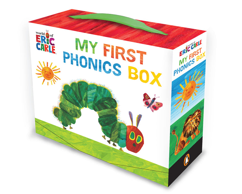 Book cover for World of Eric Carle: My First Phonics Box: 12 Books for Beginning Readers