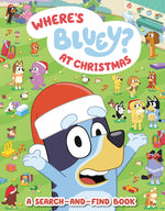 Book cover for Where's Bluey? at Christmas: A Search-And-Find Book