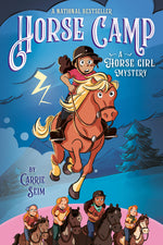 Book cover for Horse Camp: A Horse Girl Mystery