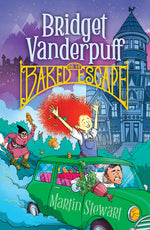 Book cover for Bridget Vanderpuff and the Baked Escape #1