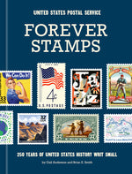 Book cover for Forever Stamps: 250 Years of United States History Writ Small