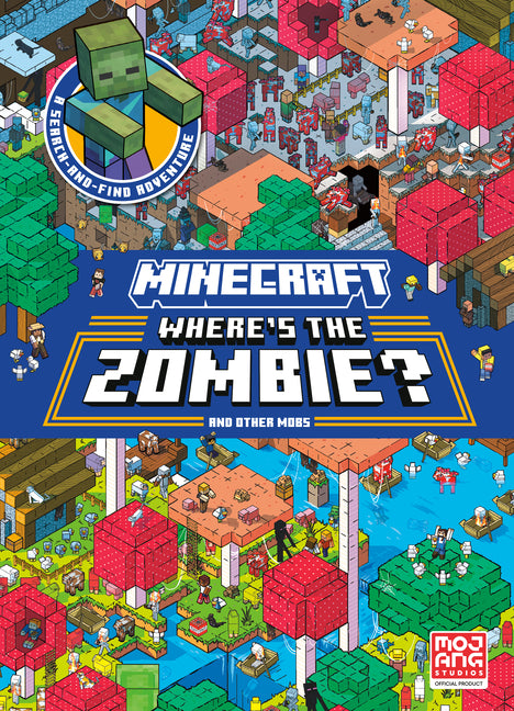 Book cover for Minecraft: Where's the Zombie?