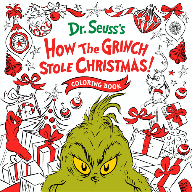 Book cover for How the Grinch Stole Christmas! Coloring Book