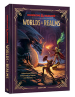 Book cover for Dungeons & Dragons Worlds & Realms: Adventures from Greyhawk to Faerûn and Beyond