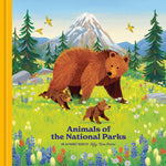 Book cover for Animals of the National Parks: An Alphabet Book