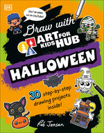 Book cover for Draw with Art for Kids Hub Halloween