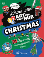 Book cover for Draw with Art for Kids Hub Christmas