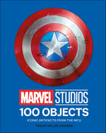 Book cover for Marvel Studios 100 Objects: Iconic Artifacts from the McU