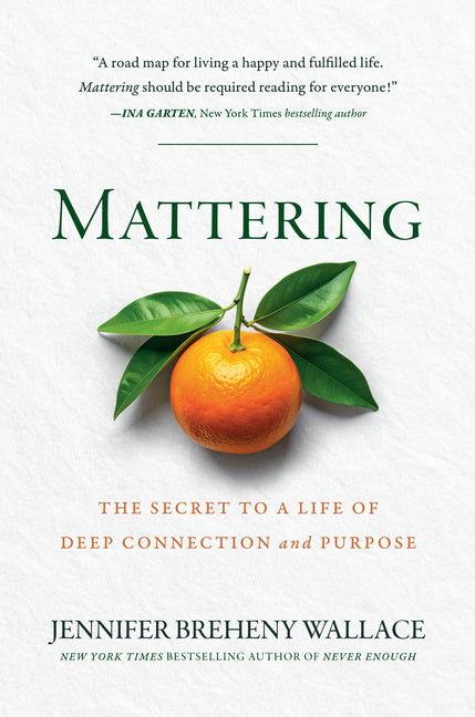 Book cover for Mattering: The Secret to a Life of Deep Connection and Purpose