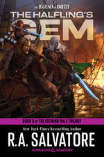 Book cover for Halfling's Gem: Dungeons & Dragons: Book 3 of The Icewind Dale Trilogy