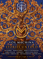Book cover for Critical Role: Vox Machina--Stories Untold