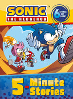 Book cover for Sonic the Hedgehog: 5-Minute Stories: 6 Stories in 1 Book!