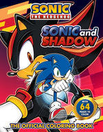 Book cover for Sonic and Shadow: The Official Coloring Book