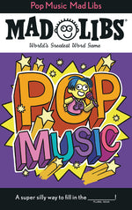 Book cover for Pop Music Mad Libs: World's Greatest Word Game
