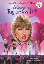 Book cover for Qui n es Taylor Swift? (Who Is Taylor Swift? Spanish Edition)