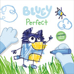 Book cover for Bluey: Perfect: With a Wipe-Clean Card for Drawing