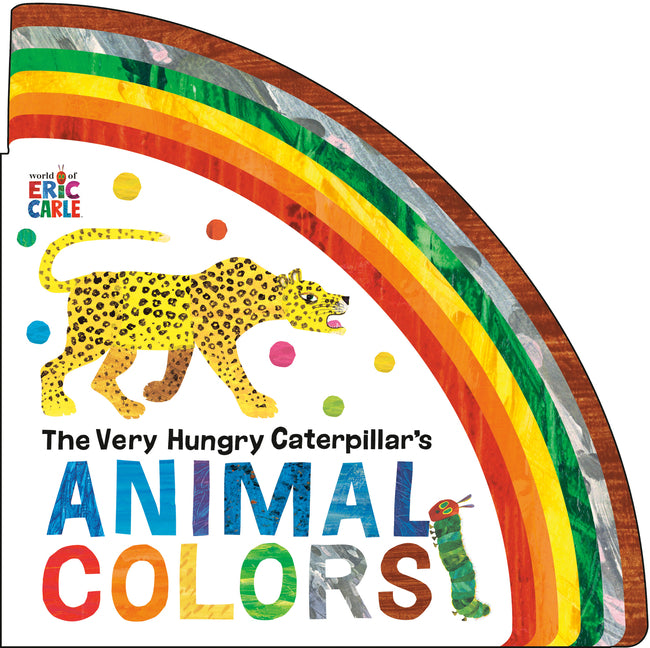 Book cover for Very Hungry Caterpillar's Animal Colors