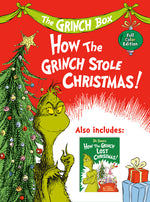 Book cover for Grinch Two-Book Boxed Set: Dr. Seuss's How the Grinch Stole Christmas! Full-Color Edition and How the Grinch Lost Christmas!