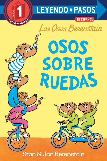 Book cover for Osos Sobre Ruedas (Bears on Wheels Spanish Edition)(Berenstain Bears)