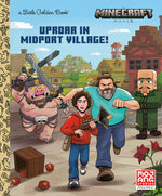 Book cover for Uproar in Midport Village (a Minecraft Movie)