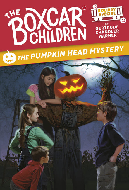 Book cover for Pumpkin Head Mystery: A Chapter Book for Kids