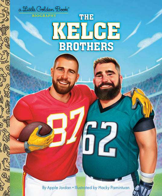 Book cover for Kelce Brothers: A Little Golden Book Biography