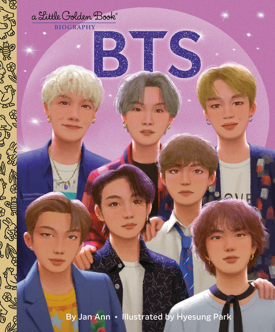 Book cover for BTS: A Little Golden Book Biography
