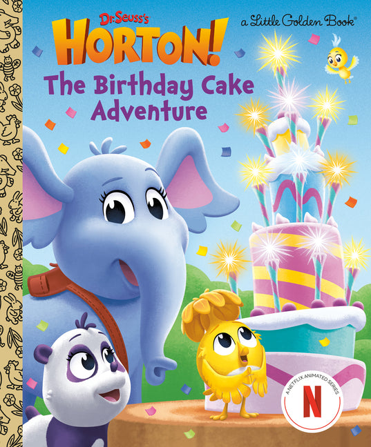 Book cover for Birthday Cake Adventure (Dr. Seuss's Horton!)