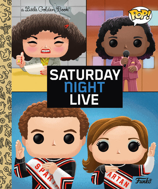 Book cover for Saturday Night Live Little Golden Book (Funko Pop!)