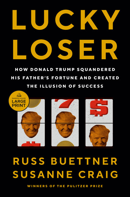 Book cover for Lucky Loser: How Donald Trump Squandered His Father's Fortune and Created the Illusion of Success