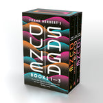 Book cover for Frank Herbert's Dune Saga 3-Book Boxed Set: Dune, Dune Messiah, and Children of Dune