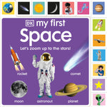 Book cover for My First Space: Let's Zoom Up to the Stars!