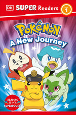 Book cover for DK Super Readers Level 1 Pokémon a New Journey