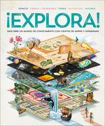 Book cover for ¡Explora! (Explore): Descubre Un Mundo de Conocimiento Con Cientos de Mapas Y Diagramas