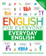 Book cover for English for Everyone Everyday English: Learn and Practice Over 1,500 Words and Phrases
