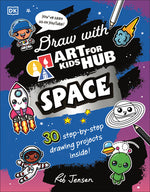 Book cover for Draw with Art for Kids Hub Space