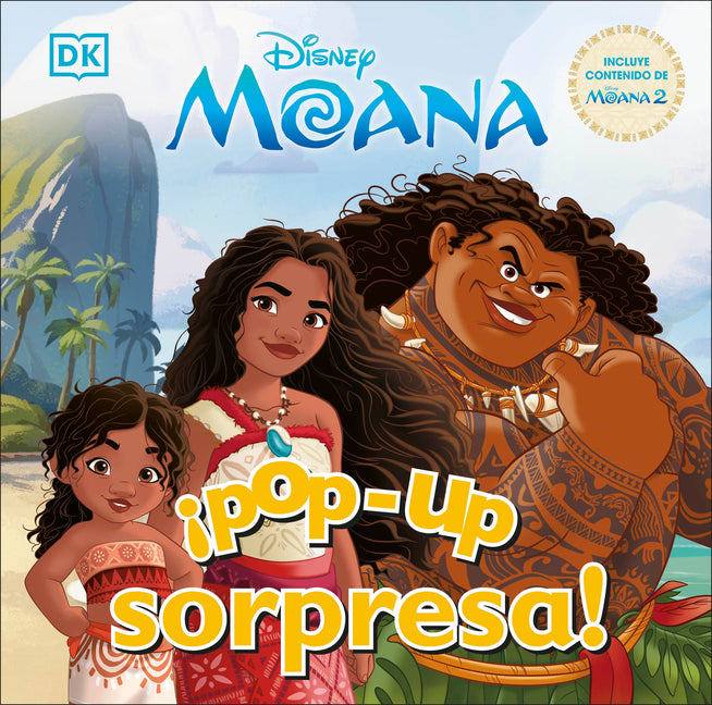Book cover for ¡Pop-Up Sorpresa! Disney Moana (Pop-Up Peekaboo! Disney Moana)