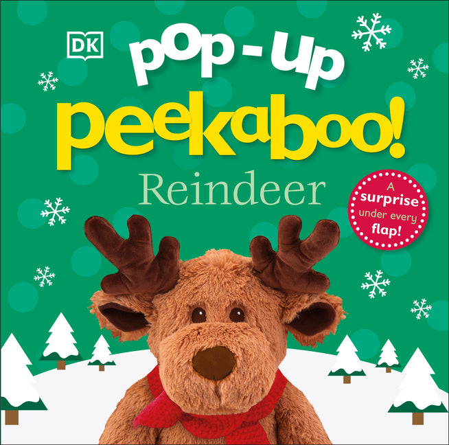 Book cover for Pop-Up Peekaboo! Reindeer