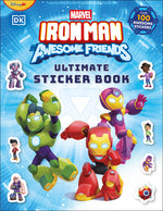 Book cover for Marvel Iron Man and His Awesome Friends Ultimate Sticker Book