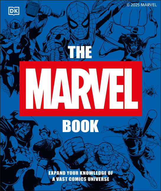 Book cover for Marvel Book New Edition: Expand Your Knowledge of the a Vast Comics Universe