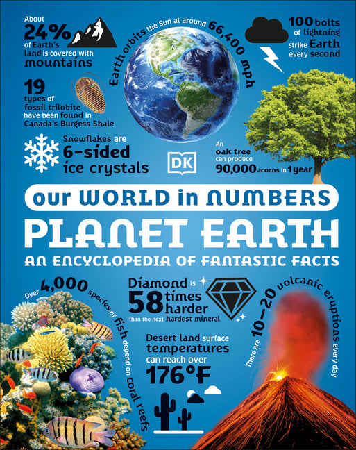 Book cover for Our World in Numbers: Planet Earth