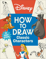 Book cover for Disney How to Draw Classic Characters
