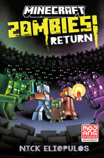 Book cover for Minecraft: Zombies Return!: An Official Minecraft Novel