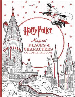 Book cover for Harry Potter Magical Places & Characters Coloring Book