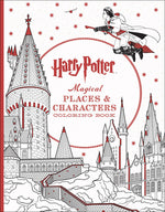 Book cover for Harry Potter Magical Places & Characters Coloring Book
