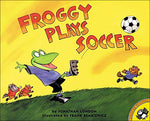 Book cover for Froggy Plays Soccer