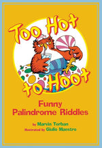 Book cover for Too Hot to Hoot: Funny Palindrome Riddles