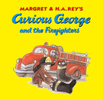 Book cover for Curious George and the Firefighters